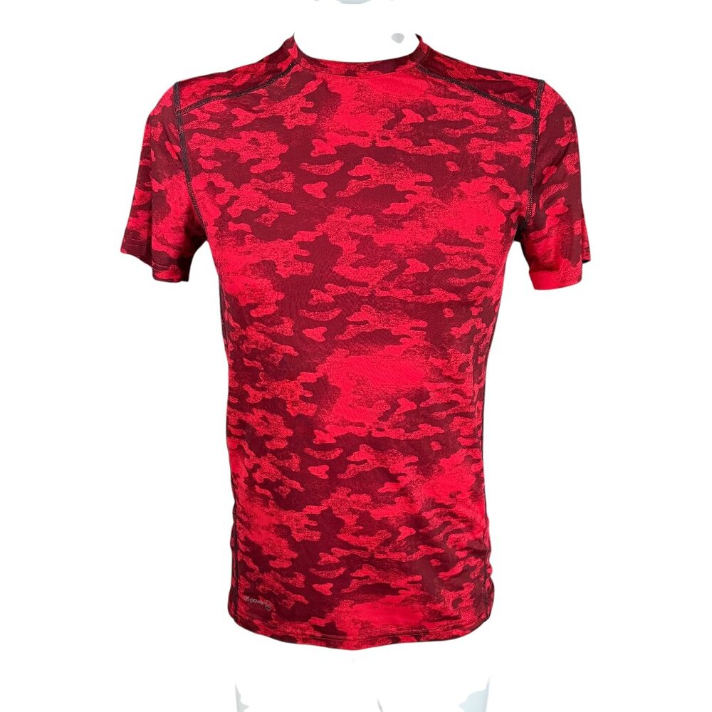Russell Athletic dri-power men's red and black short sleeve crewneck t-shirt S